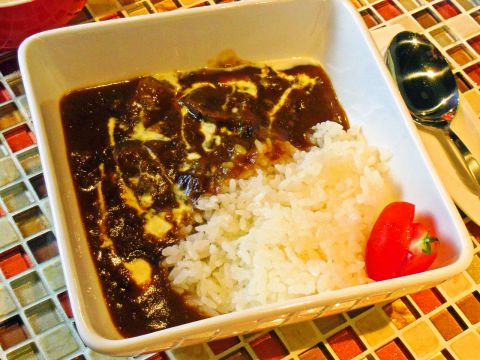 牛スジ煮込みカレーライス