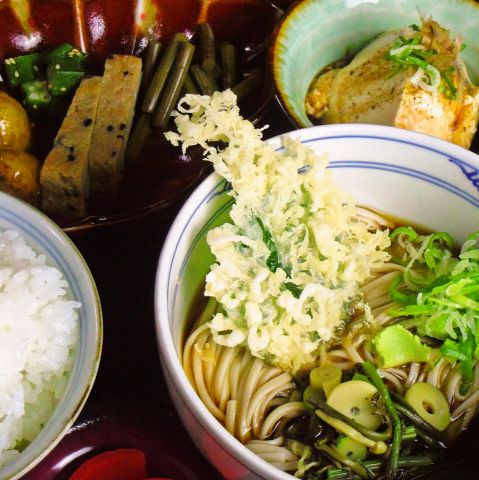 そば定食（温・冷）